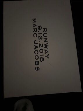 Marc Jacobs White Presentation Box with Black Logo